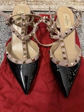 Black patent valentino