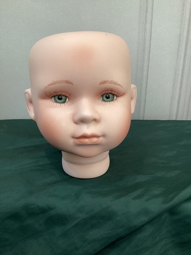 Vintage large porcelain doll - porcelain,
