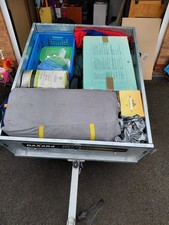 Trailer complete with camping