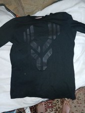 CYBERDOG Vintage Tribal  Long Sleeve Top  Large ( In Cyberdog Sizes) Cyber Goth