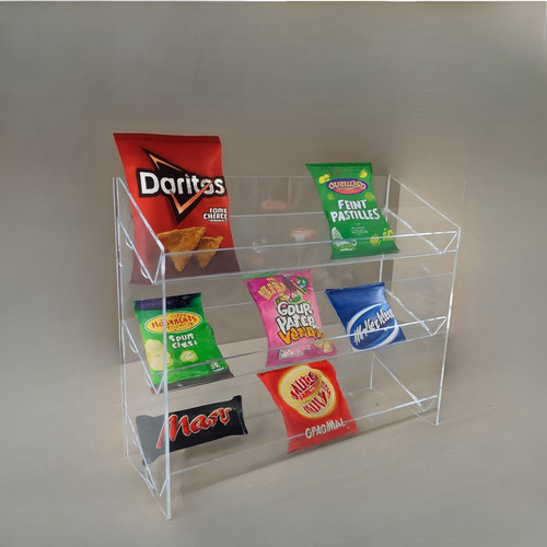 Clear acrylic tier - clear,