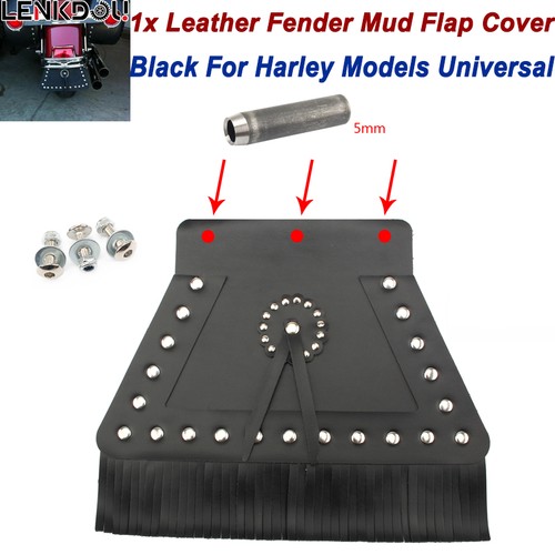 Motorcycle rear fender mud - rear,