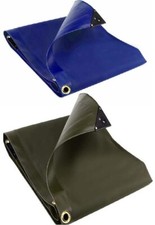 Tarpaulin heavy Weight Waterproof PVC Tarp 560GSM Lorry Tarp Blue Or Green