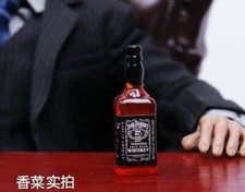 1:6  Whiskey Wine Model Jack Daniels Props Accessories  F 12'' Action Figure Toy