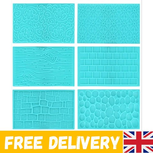 Pcs fondant impression mat - 6,
