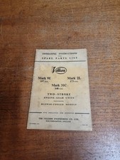 Operating Instructions Parts