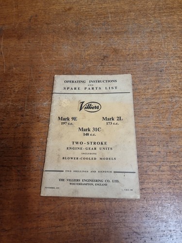 Operating instructions parts - instructions,
