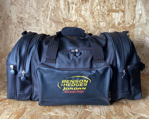 Benson hedges leather duffle - benson,
