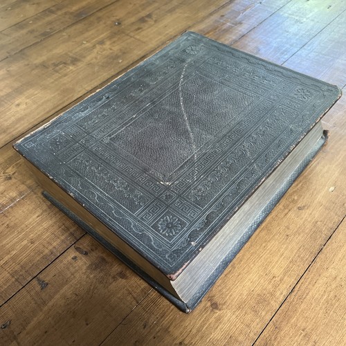 Antique large holy - holy, bible