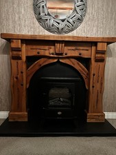 Wooden Fire Surround With
