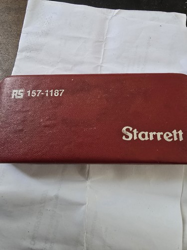 Starrett micrometer 436 - starrett,