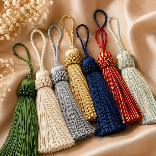 Decorative key tassels vintage - decorative,
