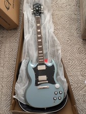 BNIB Epiphone SG Standard 2025 Model - Pelham Blue - Electric Guitar