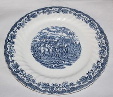 VINTAGE MYOTTS BLUE & WHITE