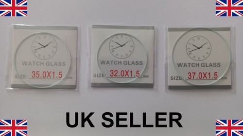 5mm flat round watch - watch, glass