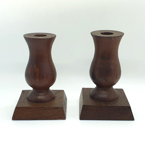 Pair oak church bell - pair,