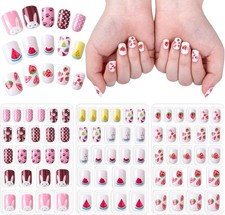 72pcs Kids Fake Nails