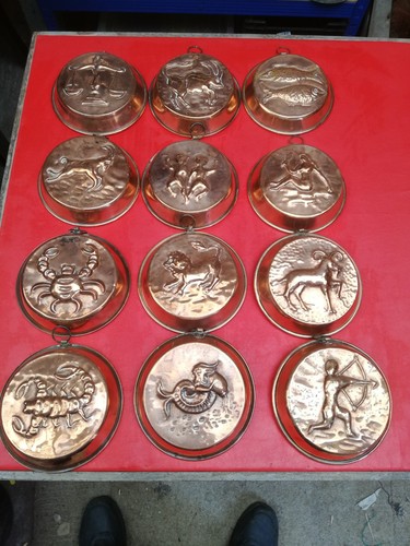 Full set vintage copper - full, 12
