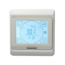 Weekly Digital Programming Touch Screen Thermostat For Wet Underfloor Heating