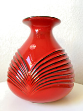 Fohr Pottery Vase Zalloni Fat Lava 70s, wgp pop, es bay roth ceramics 60s otto