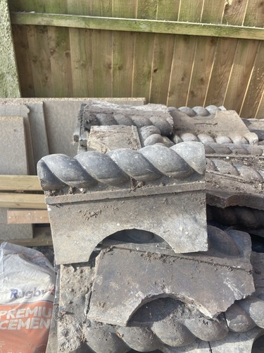 Victorian rope edging tiles - rope,