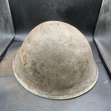 Original WW2 British/Canadian Army Mk3 Turtle Combat Helmet