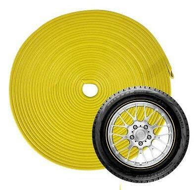 Yellow alloy wheel - yellow, protectors