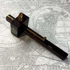 Vintage Mortise Marking Guage Rabone Chesterman 1924 8.5 Inch Rosewood?