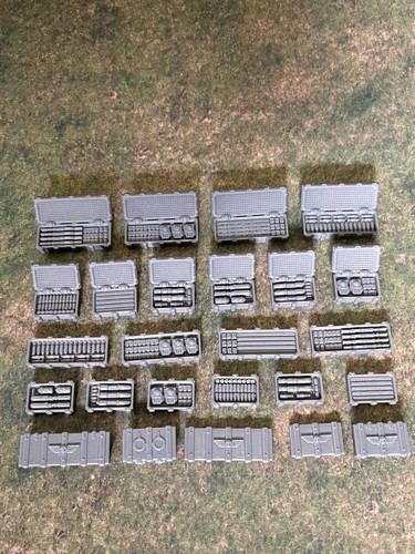 Scatter terrain ammo - scatter, crates
