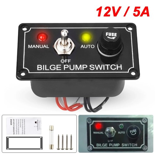 Way marine pump - switch, panel