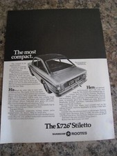 SUNBEAM ROOTES STILETTO