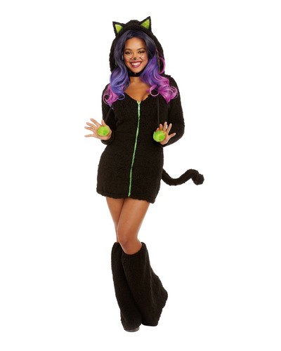 Dreamgirl black cat sexy meow - dreamgirl,