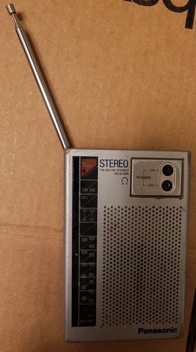 Panasonic 455 fm - rf-455, am/fm