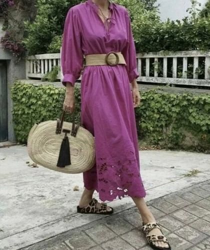 Conscious magenta kaftan - conscious,