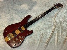 1981 Ibanez MC-940 *Fretless* Dark Stain MIJ Active Neck Thru Bass 4.8kg W/HSC'