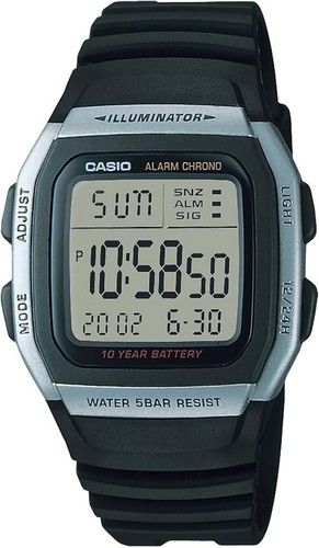 Casio 96h 1ajh digital - w-96h-1ajh,