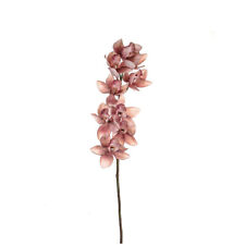 Artificial Cymbidium Orchid Stem Light Pink 88cm/34 Inches