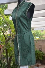 Renaissance Green Brocade