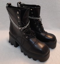 Ankle Boots Biker Punk Goth