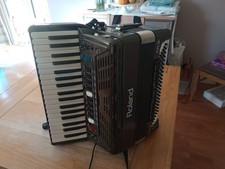 Roland FR3s electronic accordion - grey in excellent condition