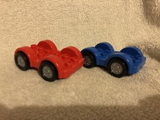 Lego Duplo Cars Bundle Lot Of 2 - Red And Blue