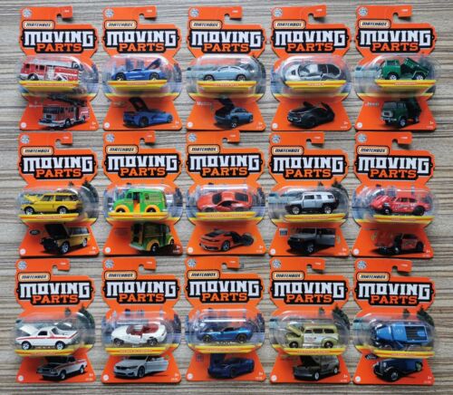 Matchbox moving parts - moving, series
