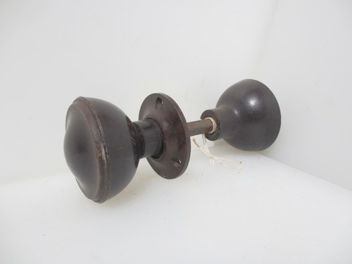 Vintage bakelite door knobs - bakelite,