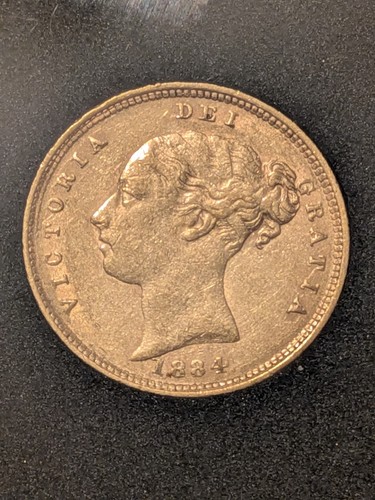 1884 queen victoria - victoria, half