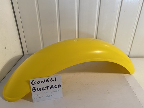 Trials plastic rear - plastic, mudguard