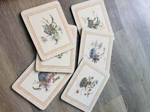 Vintage placemats set - set, of
