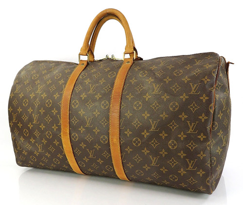 Auth louis vuitton keepall - louis,