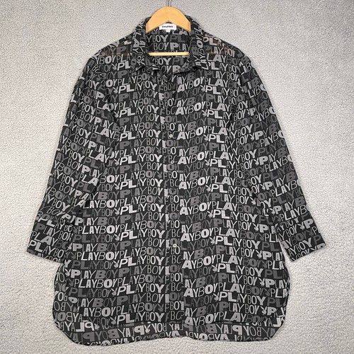 Playboy shirt womens black - playboy, l