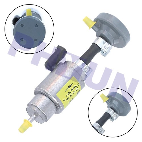 Parking heater fuel pump with - heater,