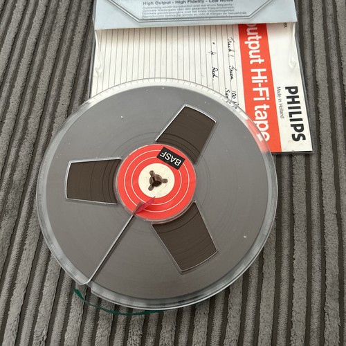 Basf recording reel - to,
